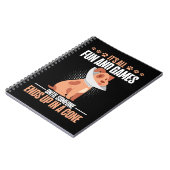 獣医用ドッグコーンユーモア獣医 ノートブック (左側)