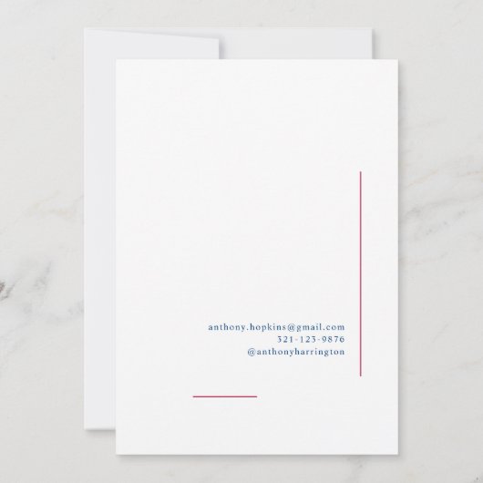 獣医用フォトシンボル赤青 案内状 (裏面)