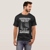 獣医男性へ女子キッズベテリアン Tシャツ (正面フル)