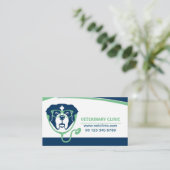 獣医病院の名刺 名刺 (スタンド正面)