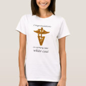 獣医白衣式 Tシャツ (正面)
