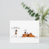 獣医秋から隠れるかわいい獣医シーズンウマ ポストカード (スタンド正面)