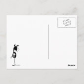 獣医秋から隠れるかわいい獣医シーズンウマ ポストカード (裏面)