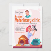 獣医臨床の発表 招待状 (正面)