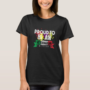 獣医誇りを持ったの市民の職業キャリアワーク Tシャツ