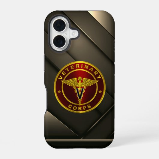 獣医部隊 iPhone 16ケース (裏面)