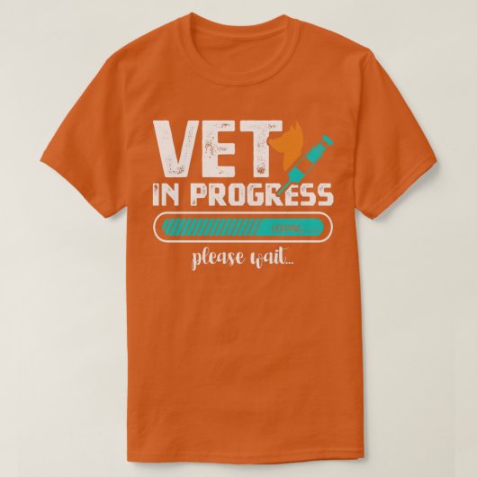 獣医院獣医院Vet Tech Veter Tシャツ (デザイン正面)