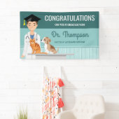 獣医院獣医Vet DVMおめでとうございます 横断幕 (インサイチュ)