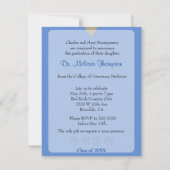 獣医院発表 招待状 (裏面)