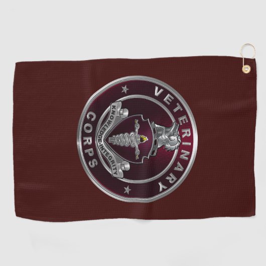 獣医隊 ゴルフタオル (横)