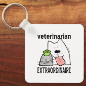 獣医 キーホルダー (正面)