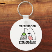 獣医 キーホルダー (正面)