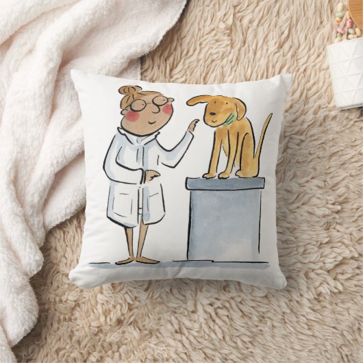 獣医 クッション (ブランケット)