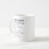 獣医 コーヒーマグカップ (正面左)
