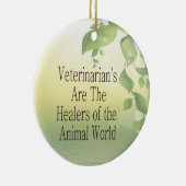 獣医 セラミックオーナメント (右)