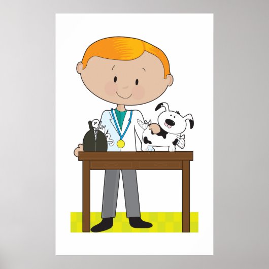 獣医 ポスター (正面)