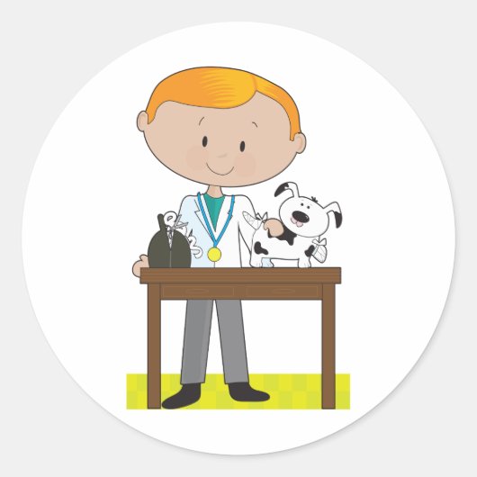 獣医 ラウンドシール (正面)