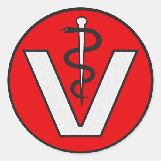 獣医 ラウンドシール (正面)