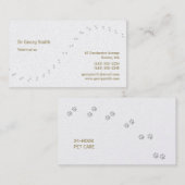 獣医 名刺 (正面/裏面)