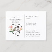 獣医 名刺 (正面)