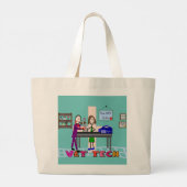 獣医ll ラージトートバッグ (裏面)