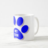 獣医TECHのマグ コーヒーマグカップ (正面右)