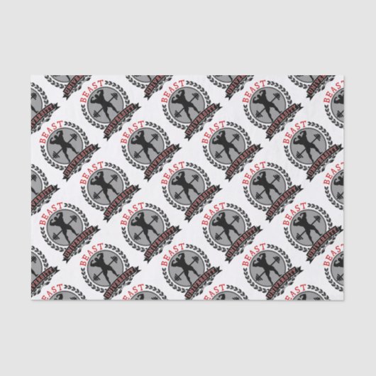 獣大学ボディビル 薄葉紙 (正面)