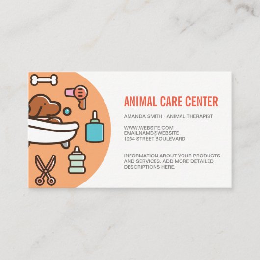 獣座気に訓練 名刺 (正面)