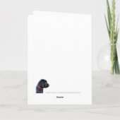 獣最高の医パーソナライズされたがペット写真 シーズンカード (裏面)