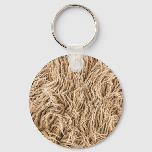 獣毛 キーホルダー (裏面)