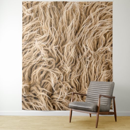 獣毛 タペストリー (インサイチュ)