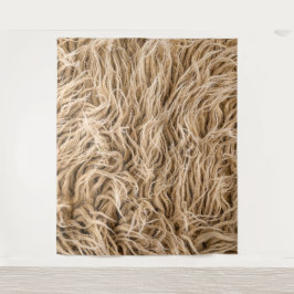 獣毛 タペストリー