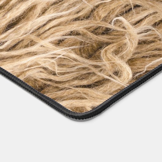 獣毛 デスクマット (コーナー)