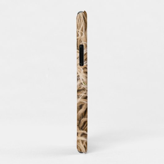 獣毛 Case-Mate iPhoneケース (裏面/右)