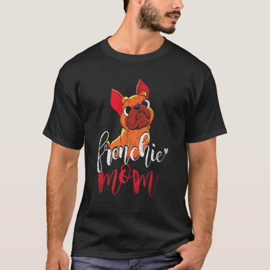 獣犬フランスの牛 Tシャツ (正面)