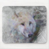 獣狼 マウスパッド (正面)