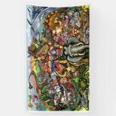 獣畜類 横断幕 (縦)