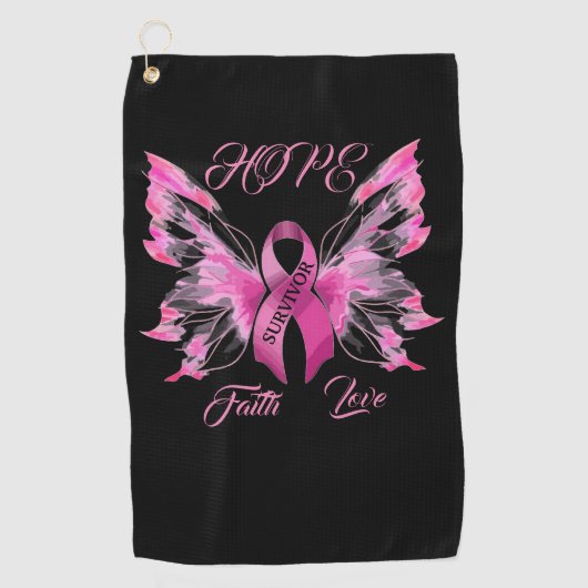 獣癌認識度 ゴルフタオル (正面)