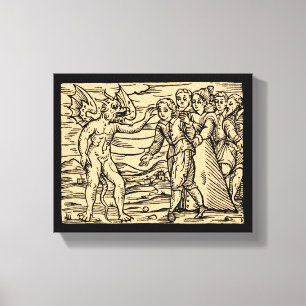 獣8x10の印 キャンバスプリント