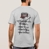 獣 Tシャツ (裏面)