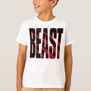 獣。 Tough.Hardcore.Muscle.Wild.Animal Tシャツ
