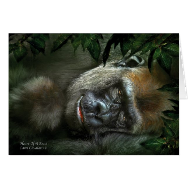 獣ArtCardのハート (正面横)