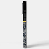 獰猛な戦士が熊の横に並ん威厳のあるだ Case-Mate iPhoneケース (裏面 / 左)