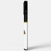 獰猛な戦士が虎と共に威厳のある立つ Case-Mate iPhoneケース (裏面 / 左)