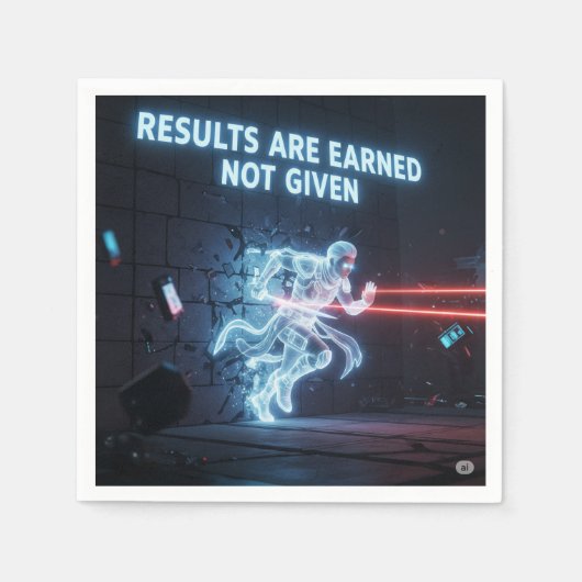 獲得したスレッド：グラインド実在は スタンダードカクテルナプキン (正面)