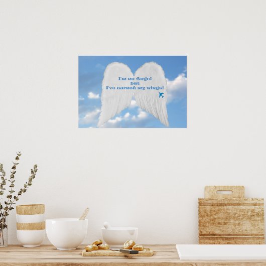 獲得した翼 ポスター (キッチン)