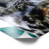 獲物素晴らしの角のフクロウ鳥 フォトプリント            (角)