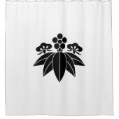 玄天スタイル松うめ シャワーカーテン (正面)