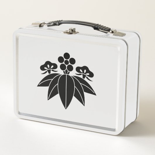 玄天スタイル松うめ メタルランチボックス (正面)