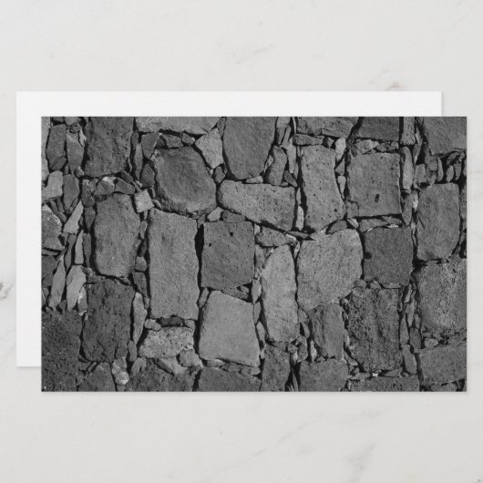 玄武岩の壁 便箋 (正面/裏面)